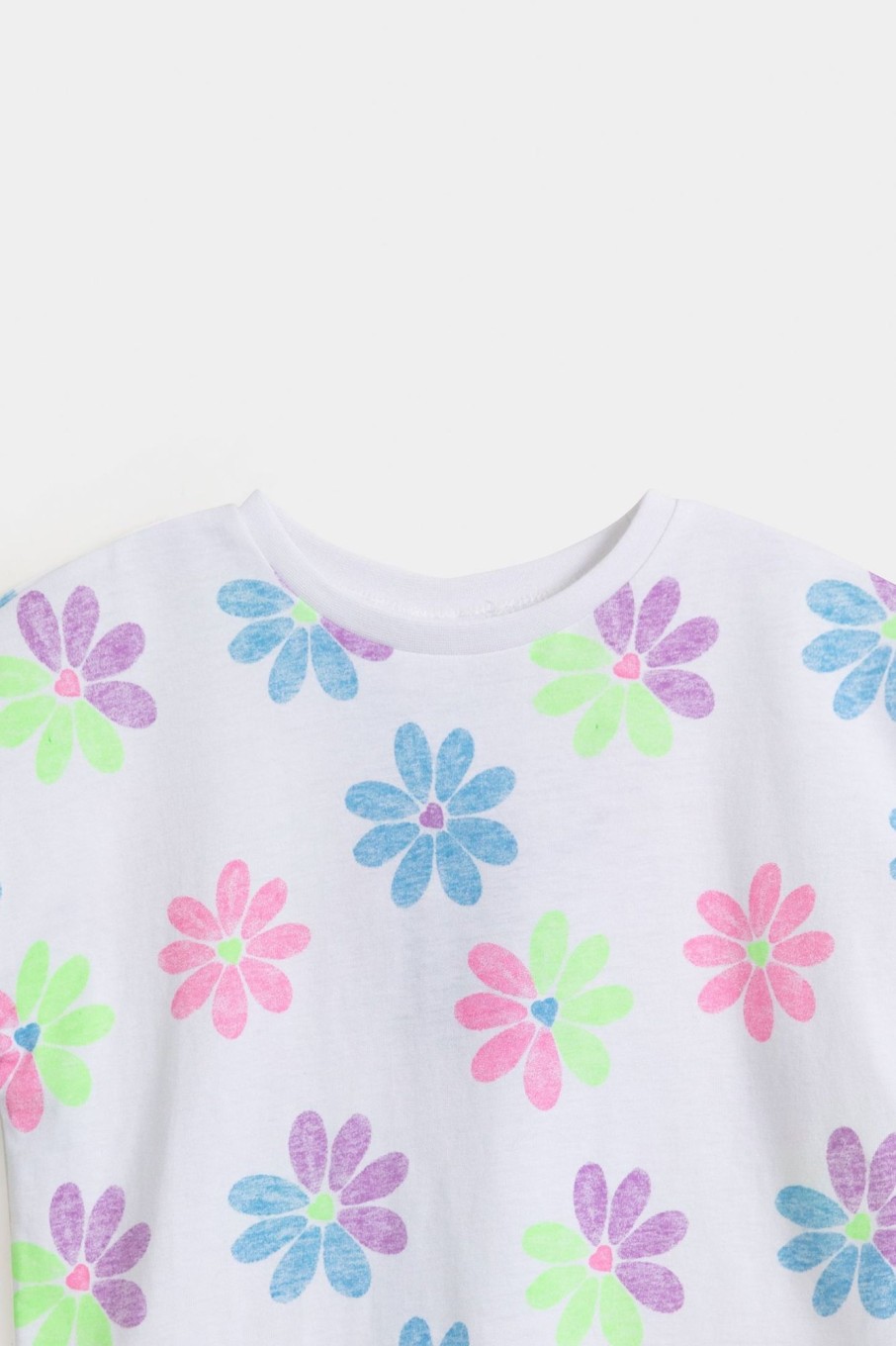 Hot All Over Floral Print T-Shirt T-Shirts