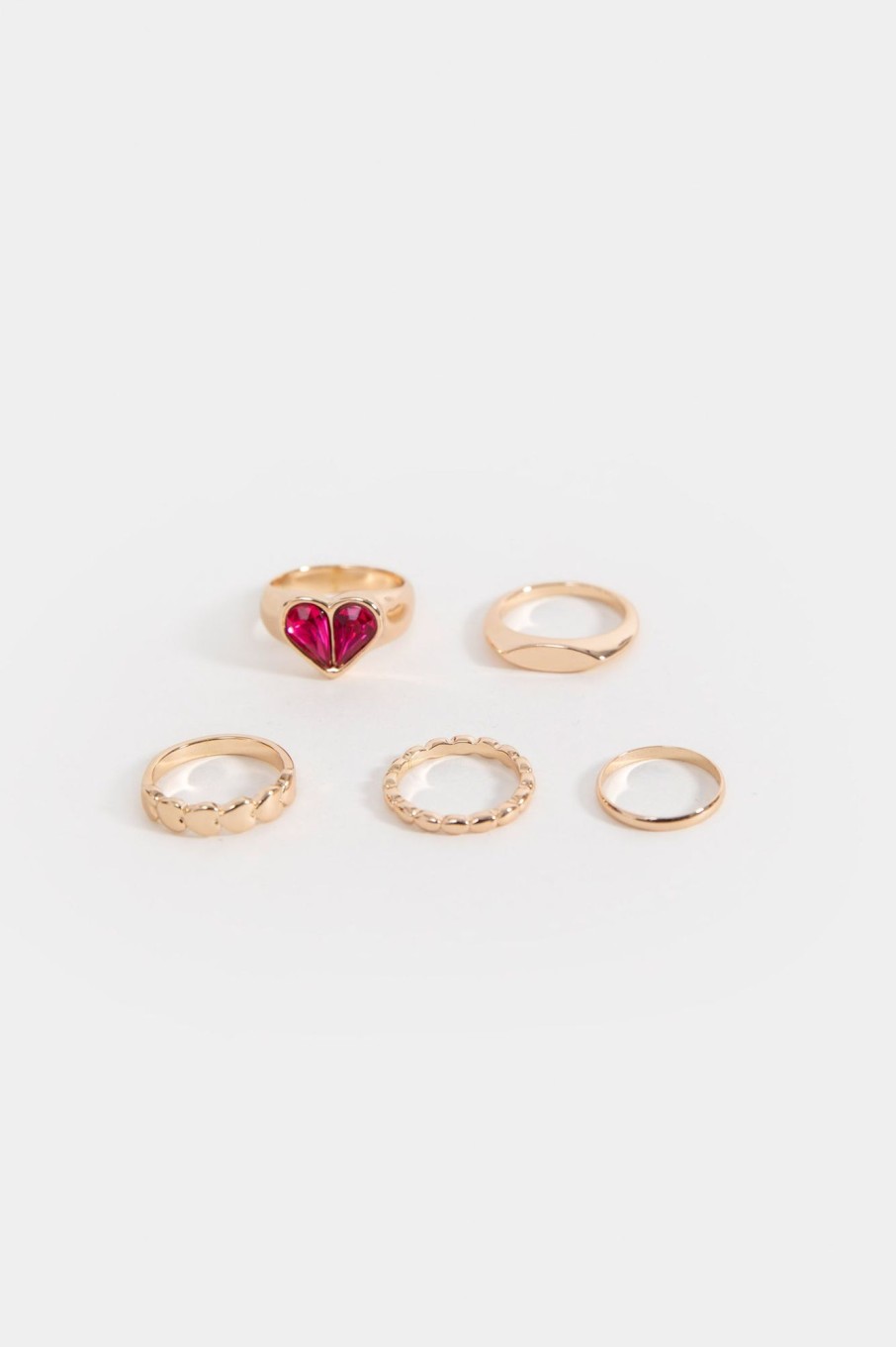 Online Pack Of 5 Rings Accessories