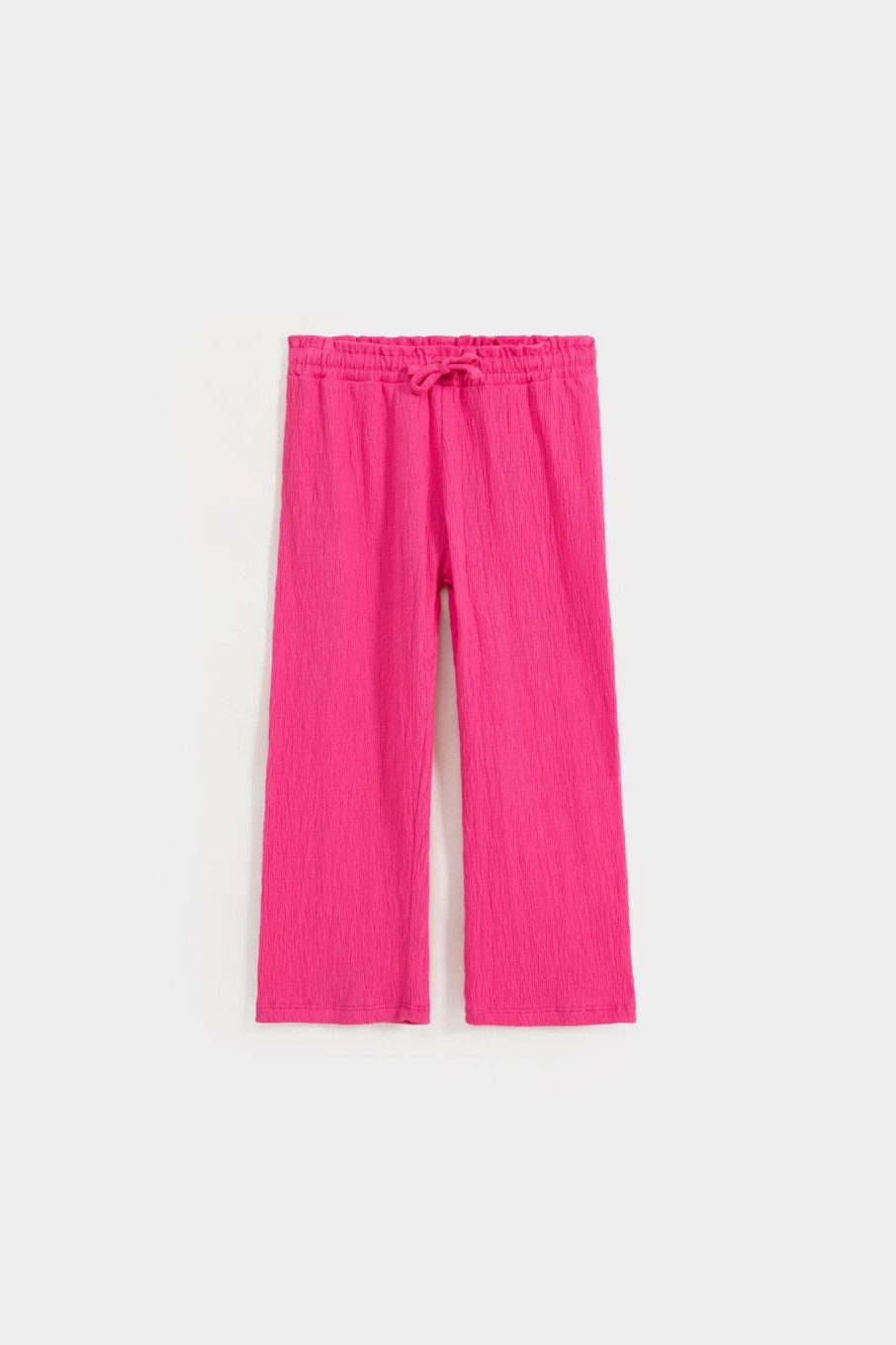 Best Textured Wide Leg Trouser With Draw-Cord Trousers