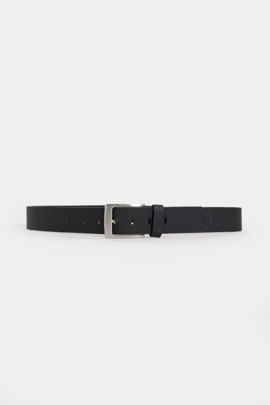 Best Texture Faux Leather Belt With Buckle Accessories