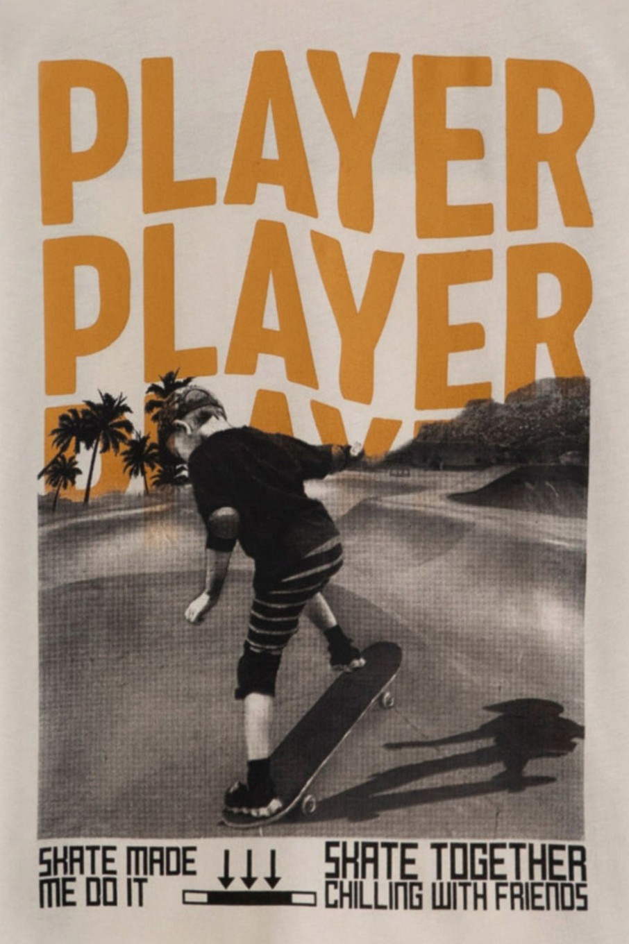 Online Skateboard Player Graphic T-Shirt T-Shirts