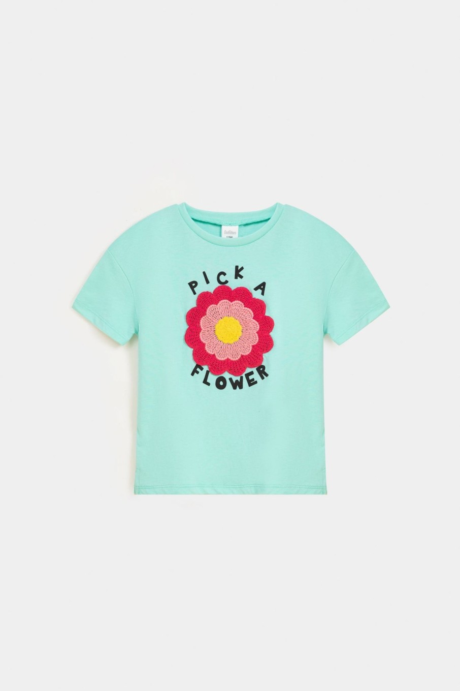 Wholesale Embroidered Flower T-Shirt T-Shirts