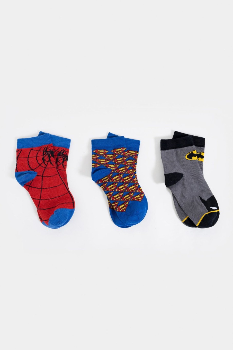 New Pack Of 3 Character Print Socks Accessories