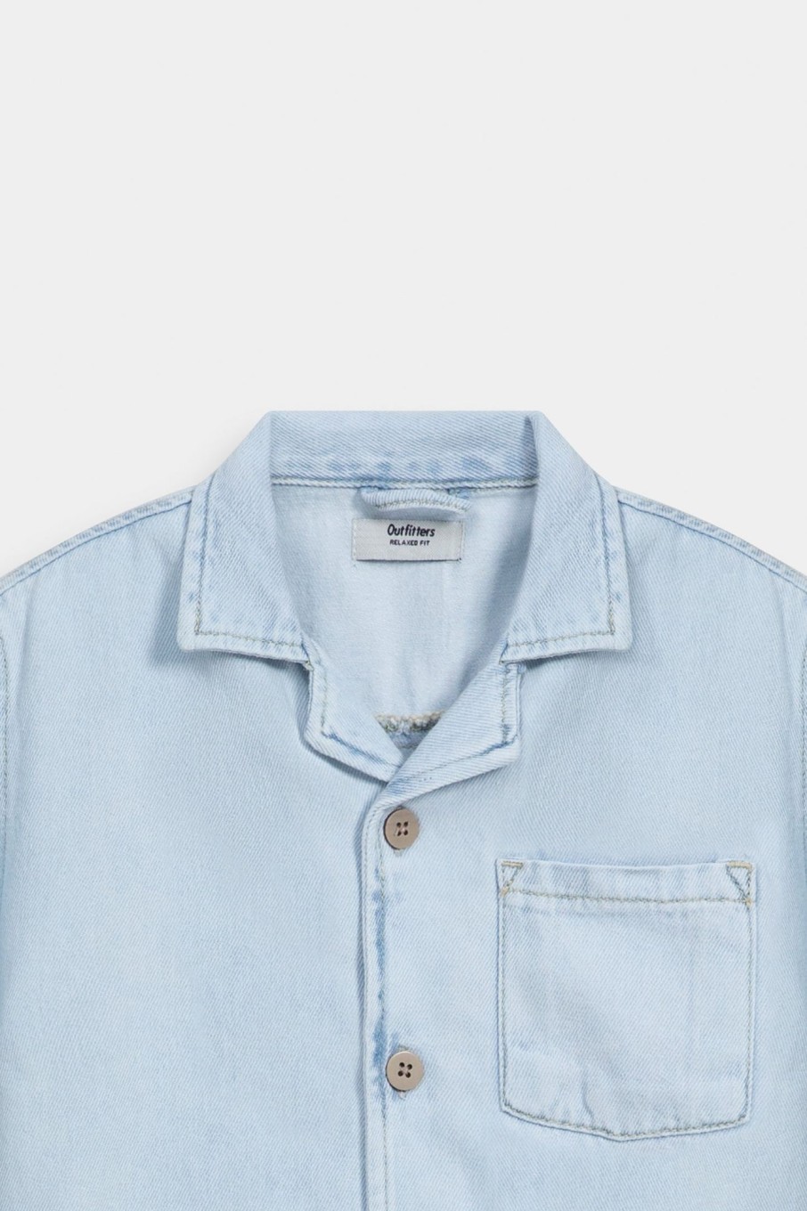 Online Basic Denim Shirt Shirts