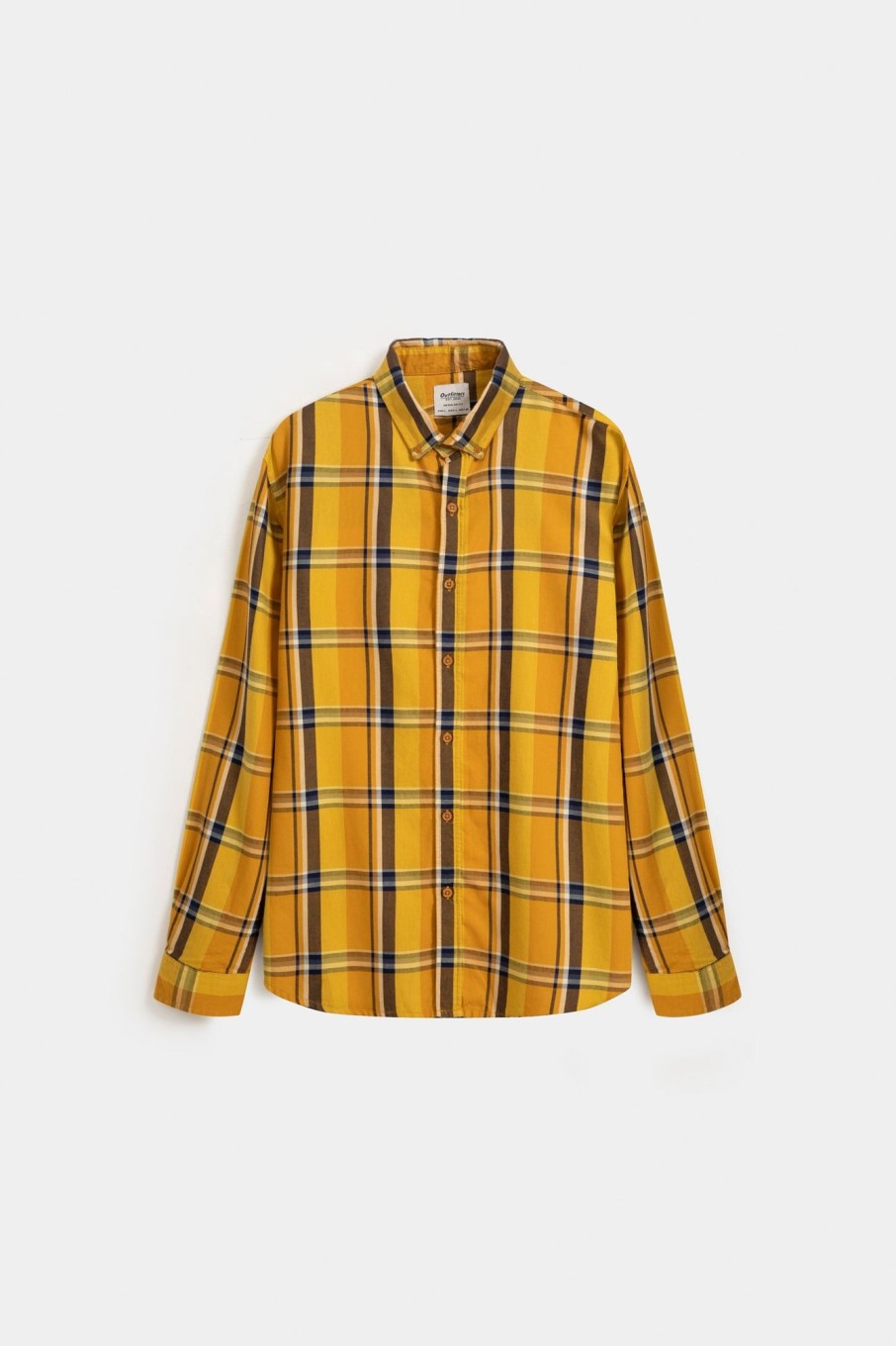 Clearance Cotton Checkered Shirt Shirts