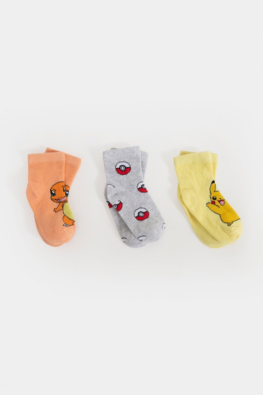 New Pack Of 3-Character Socks Accessories