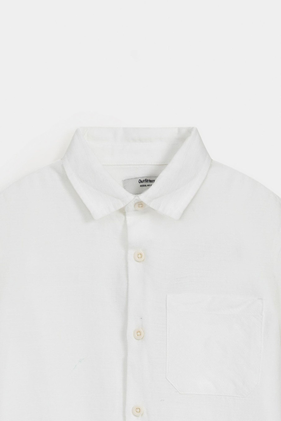 Clearance Basic Jacquard Button Down Shirt Shirts