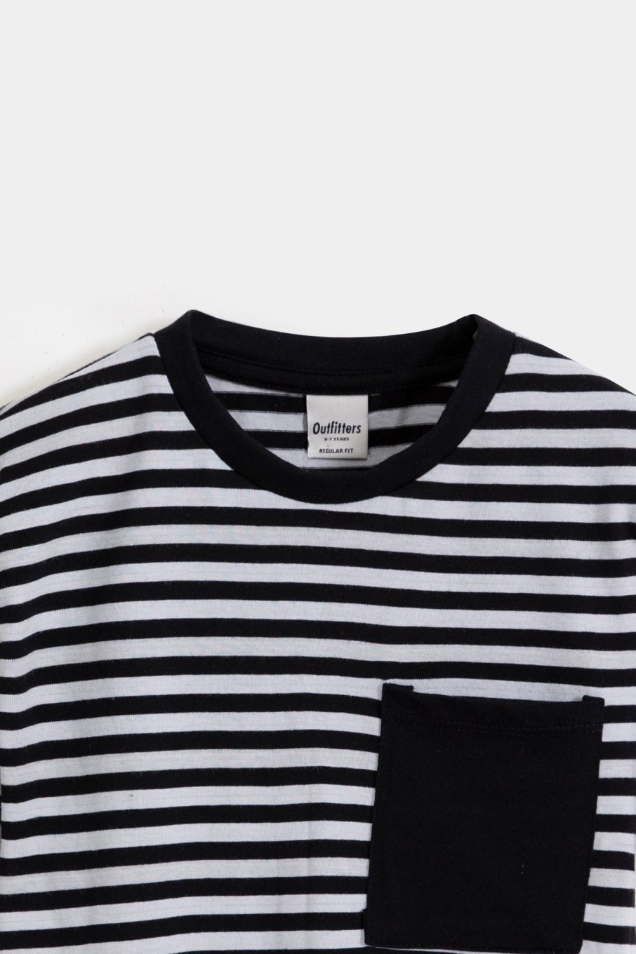 New Stripe T-Shirt With Patch Pocket T-Shirts