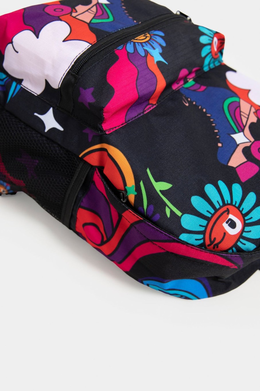 Hot All-Over Floral Print Backpack Accessories