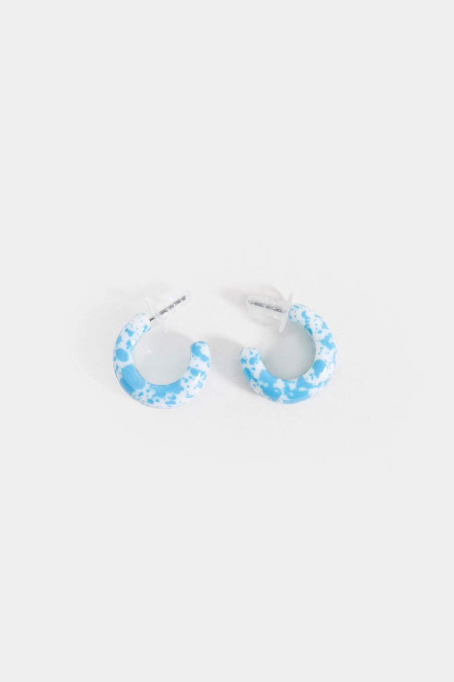 Online Plastic Two Tone Earrings Jewellery