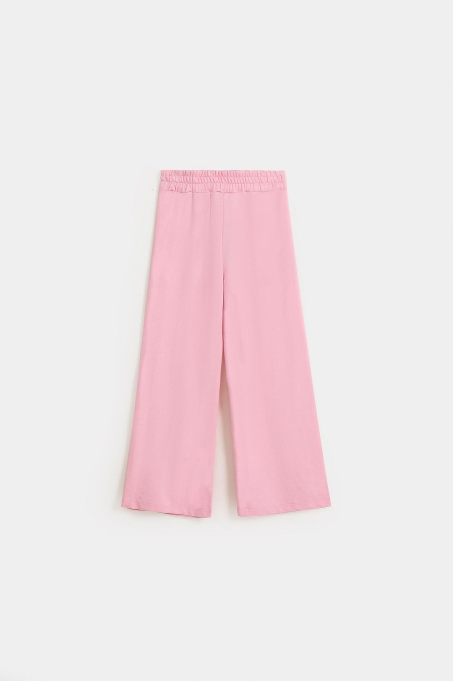 Clearance Knit Wide Leg Trousers Trousers