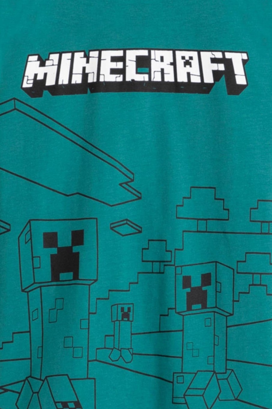 New Minecraft Print T-Shirt T-Shirts