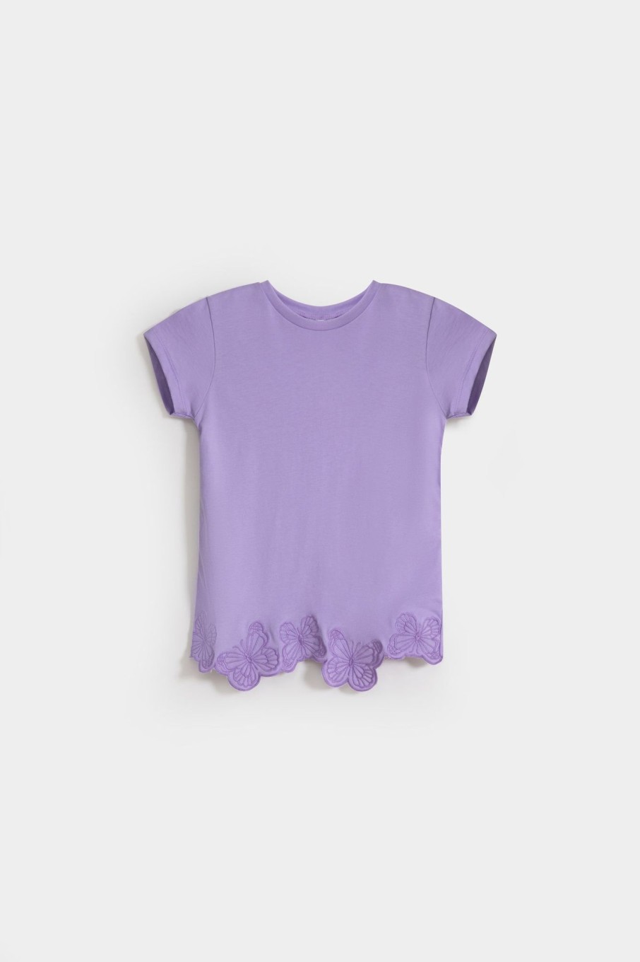 Online Butterfly Embroidered Top T-Shirts