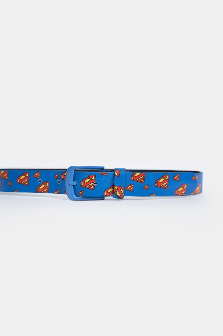 New Faux Leather Character Print Belt Accessories