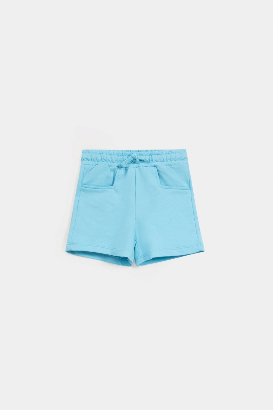 Hot Knit Shorts With Patch Pockets Shorts