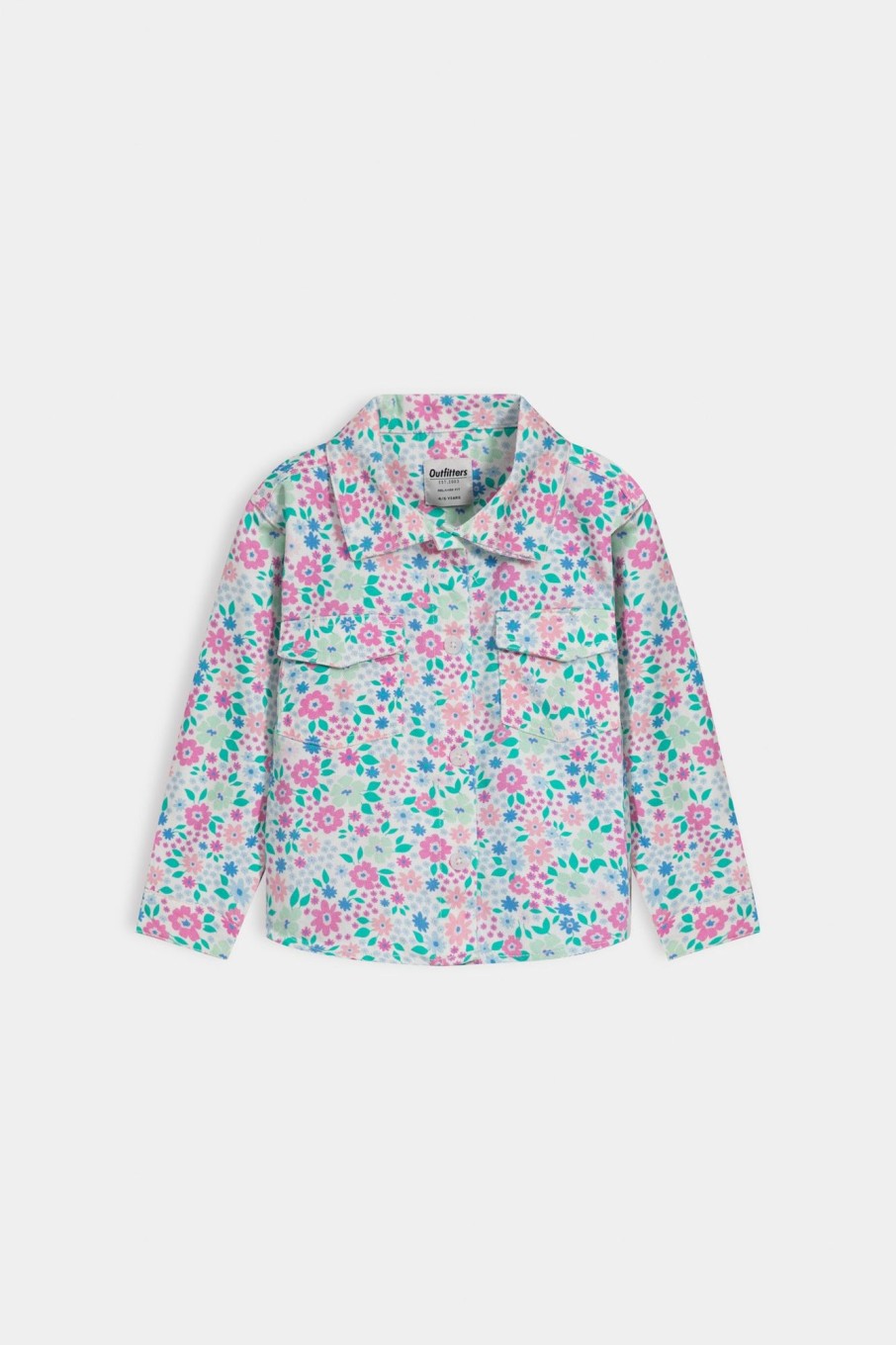 New Floral Print Button Down Shirt Shirts