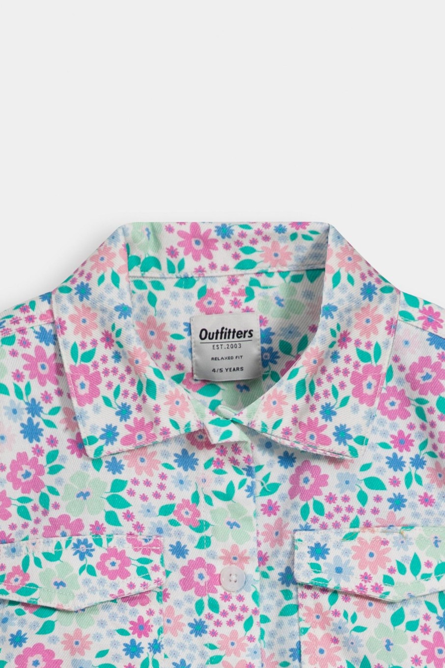 New Floral Print Button Down Shirt Shirts