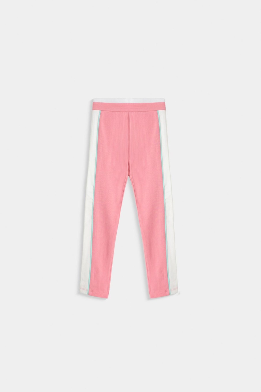 Hot Legging With Contrast Fabric On Sides Trousers