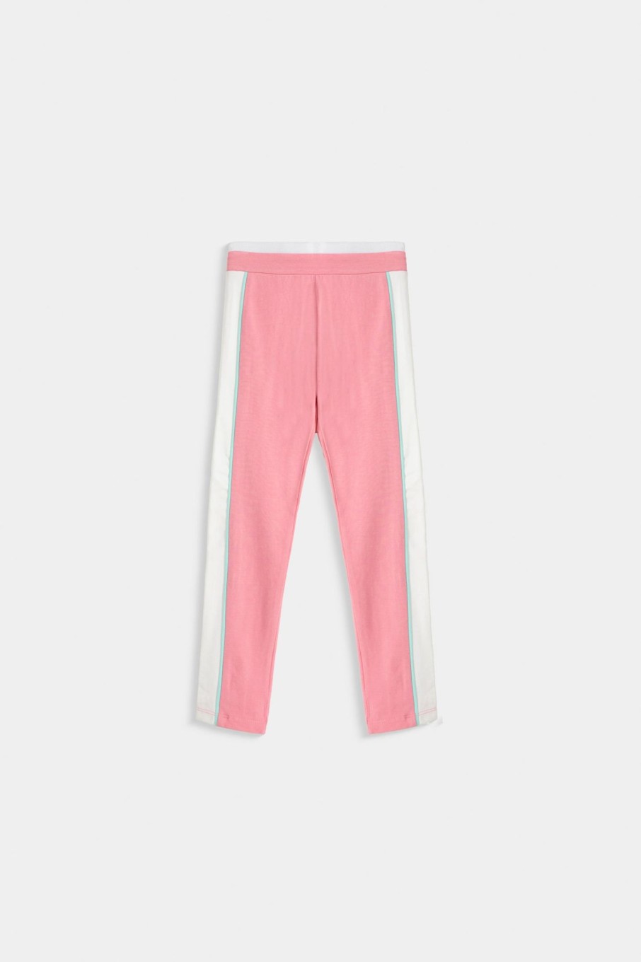 Hot Legging With Contrast Fabric On Sides Trousers