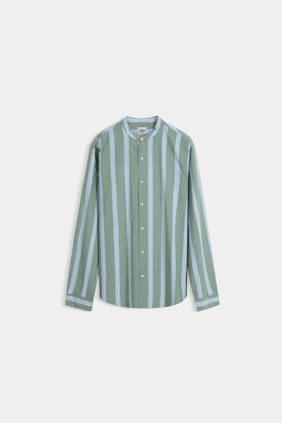 Best Mandarin Collar Striped Shirt Shirts