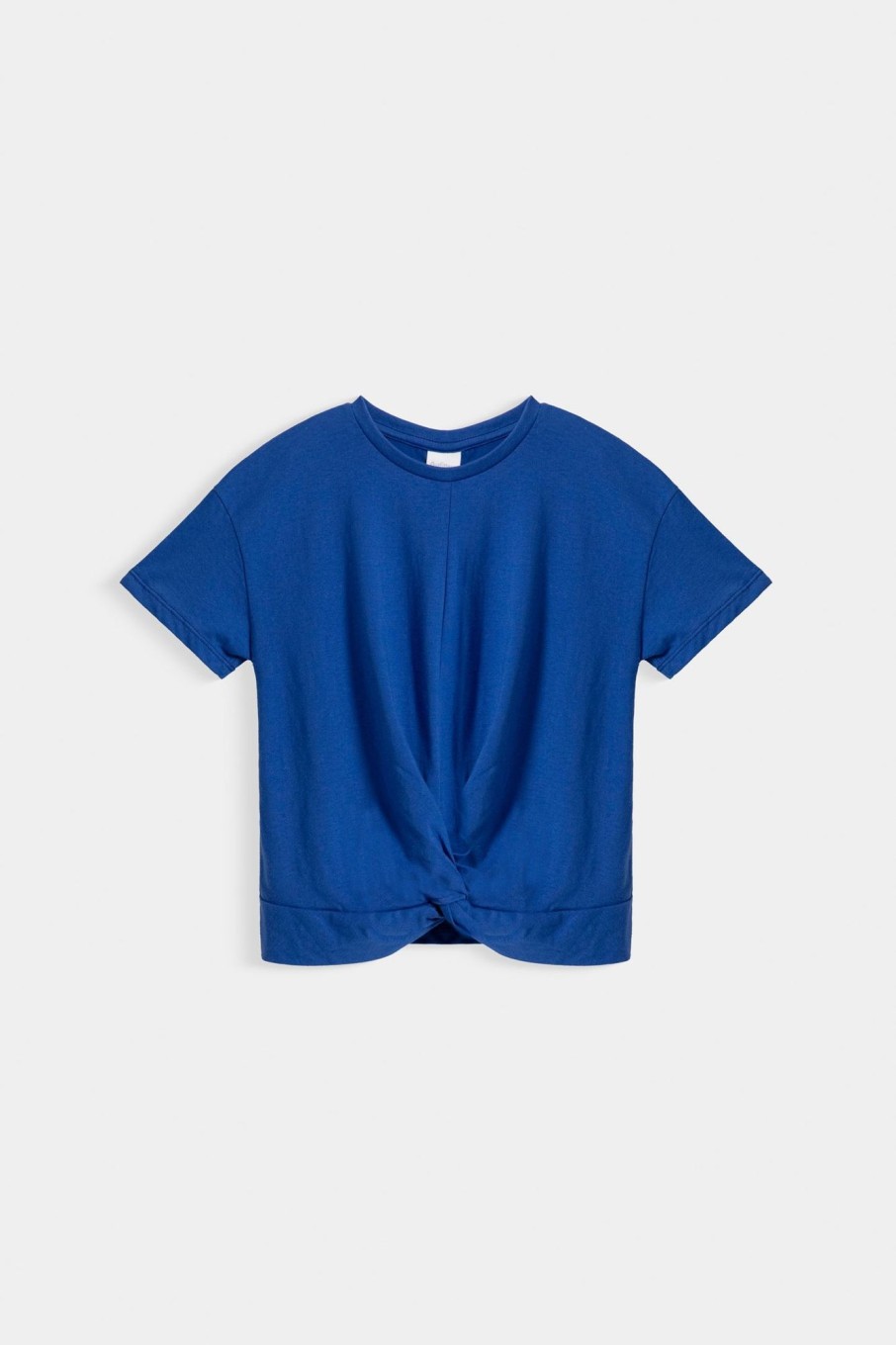 Clearance Relaxed Fit T-Shirt With Knot Details T-Shirts