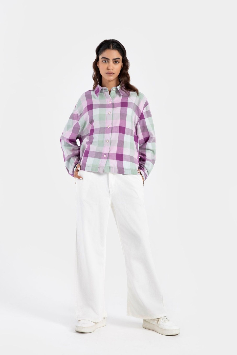 Online Checkered Shirt Shirts I Blouses