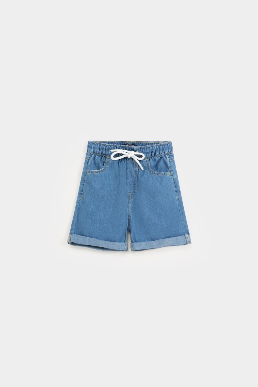 Hot Denim Short With Drawstrings Shorts