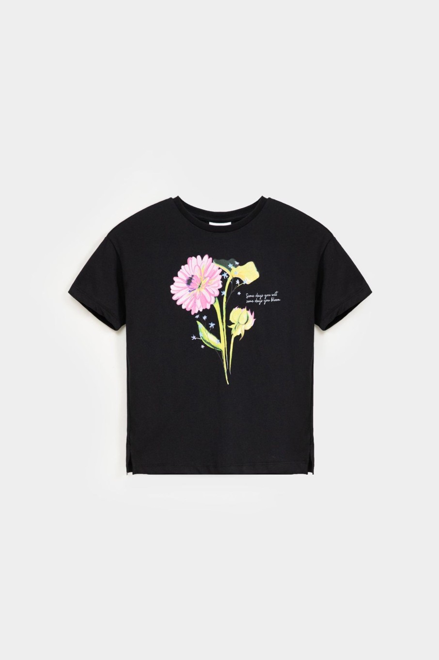 Online Relaxed Floral Graphic T-Shirt T-Shirts