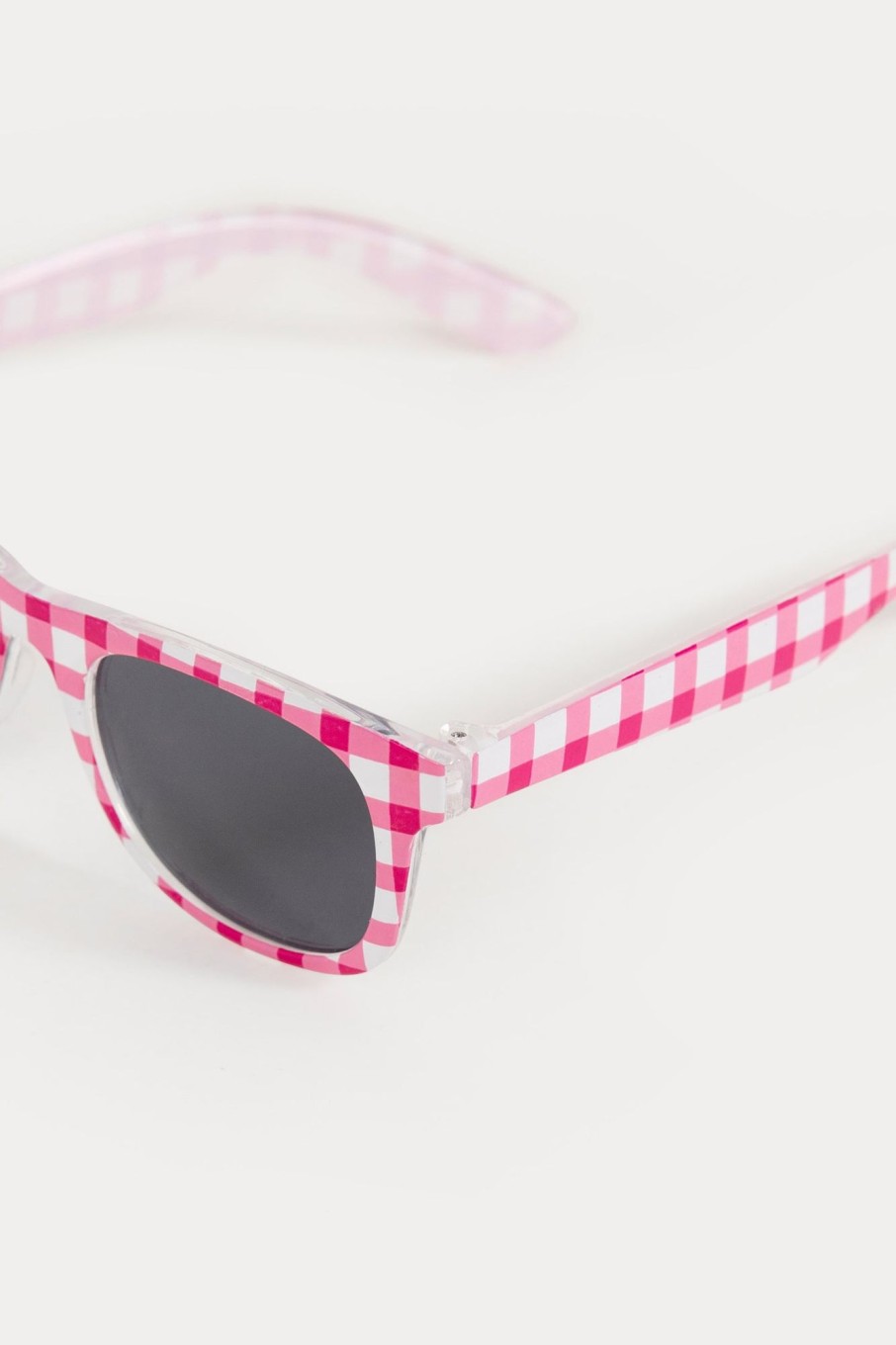 Online Checkered Wayfarer Sunglasses Accessories