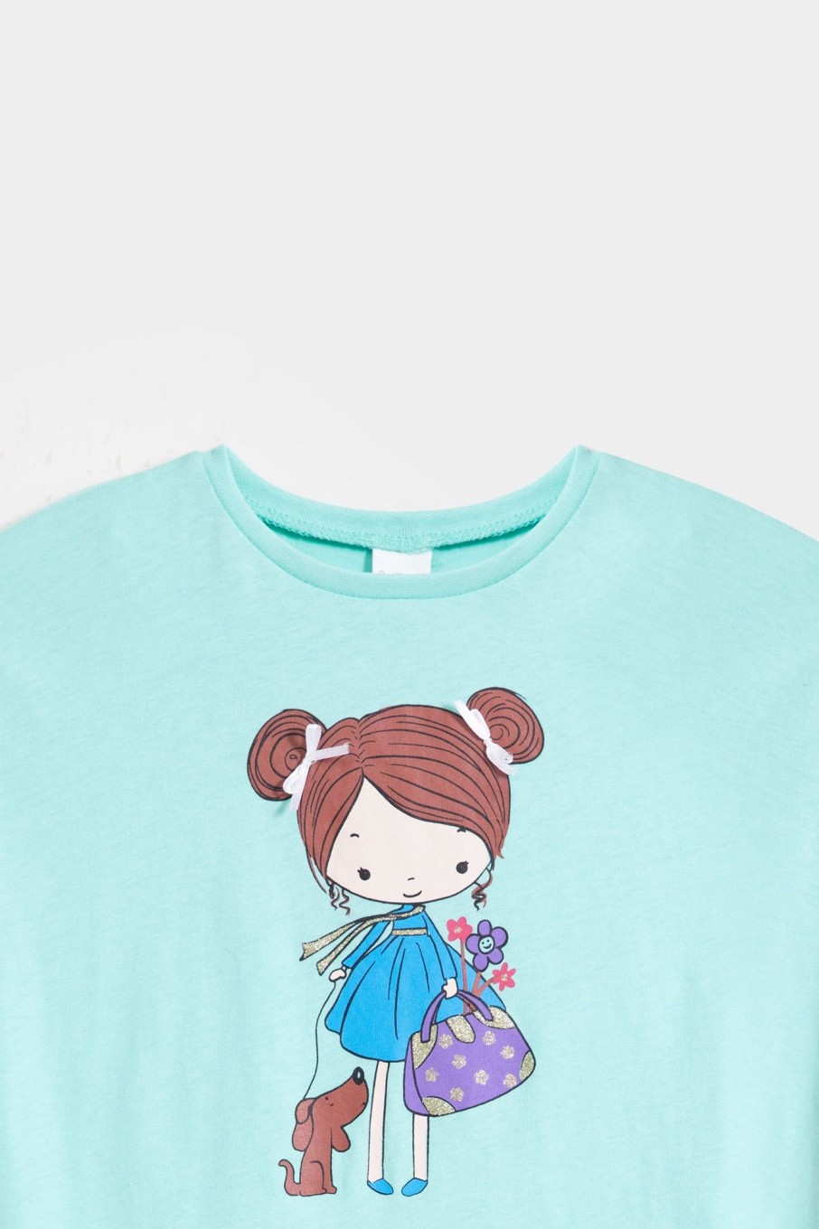 New Girl Print T-Shirt T-Shirts