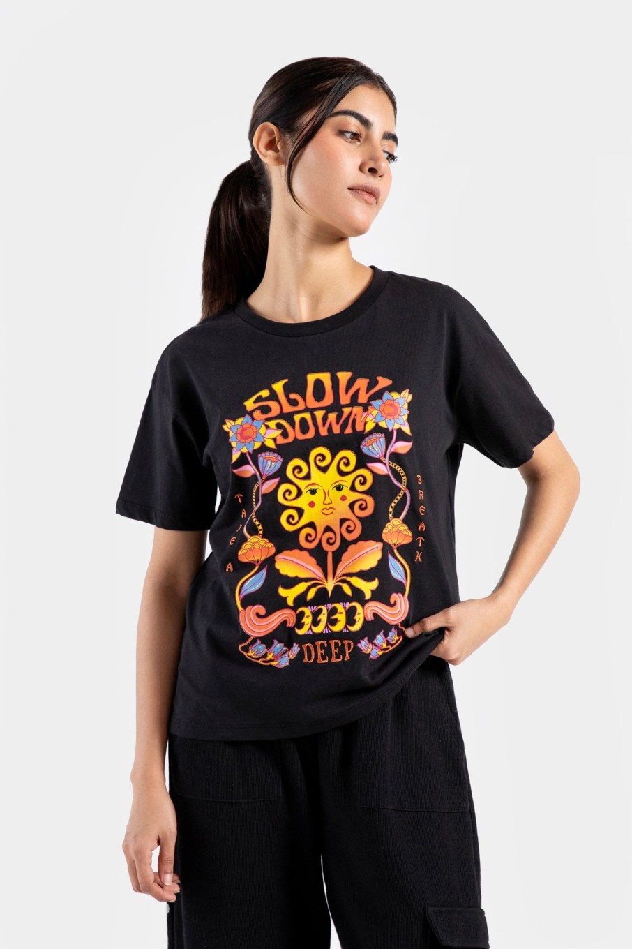 Best Slow Down Graphic T-Shirt T-Shirts