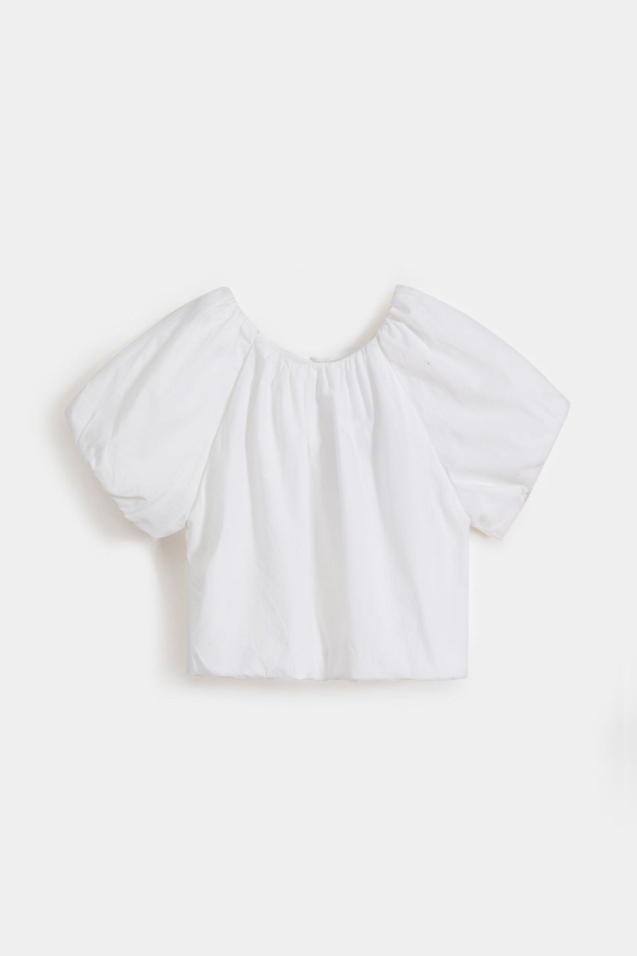 New Basic Ruffled Sleeves Blouse Shirts