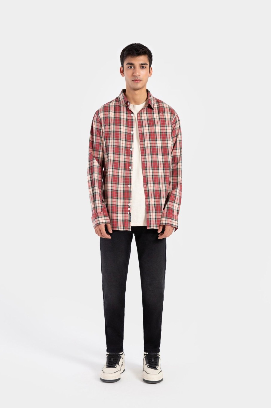 New Tartan Check Poplin Shirt Shirts