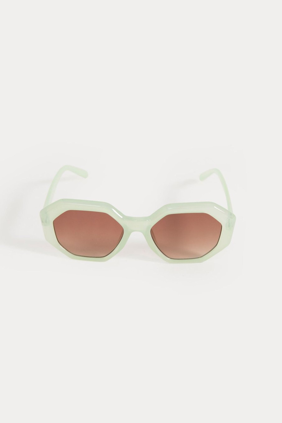 Clearance Chunky Hexagon Sunglasses Accessories