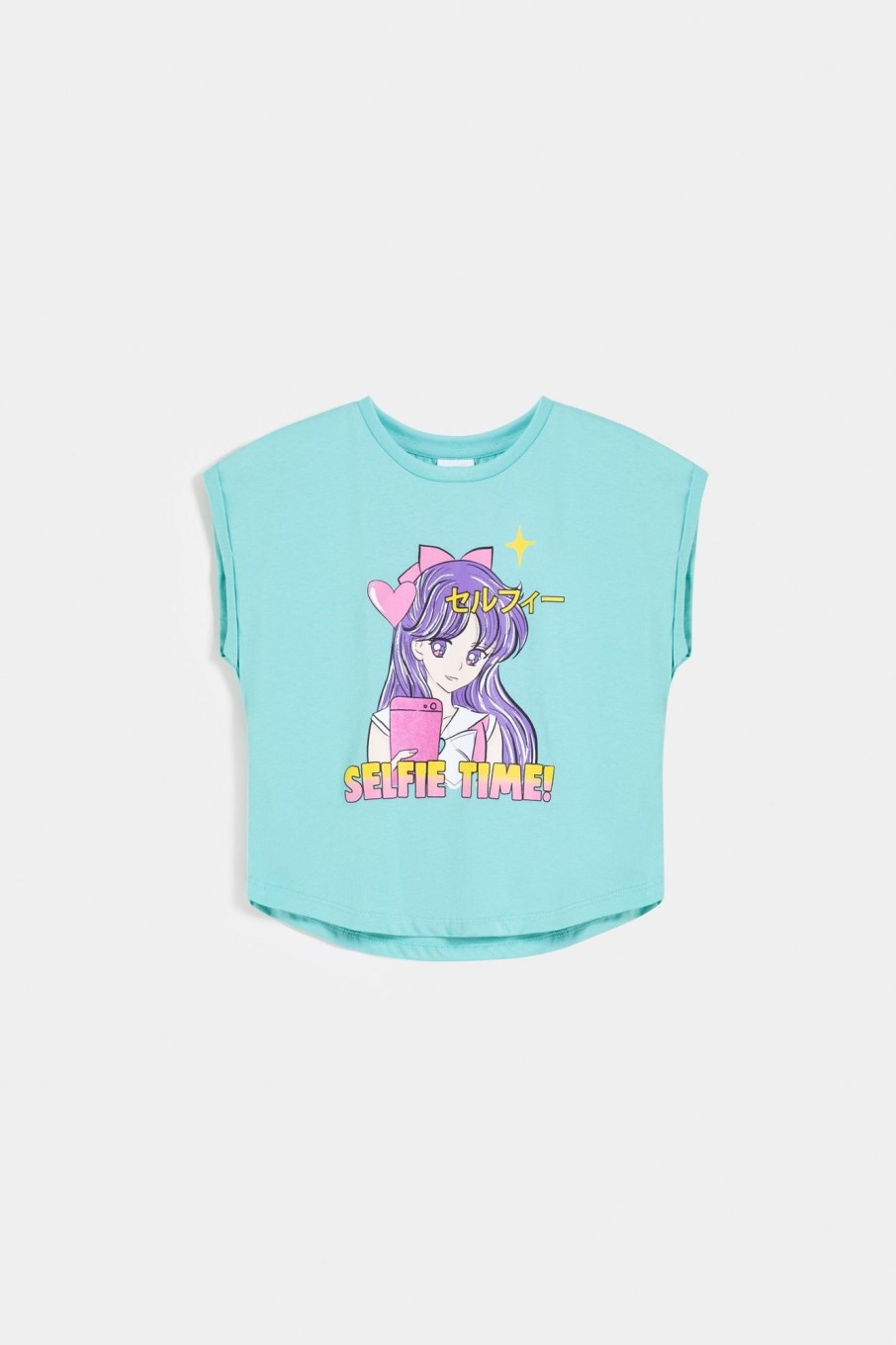 Clearance Relaxed Fit Anime Graphic T-Shirt T-Shirts