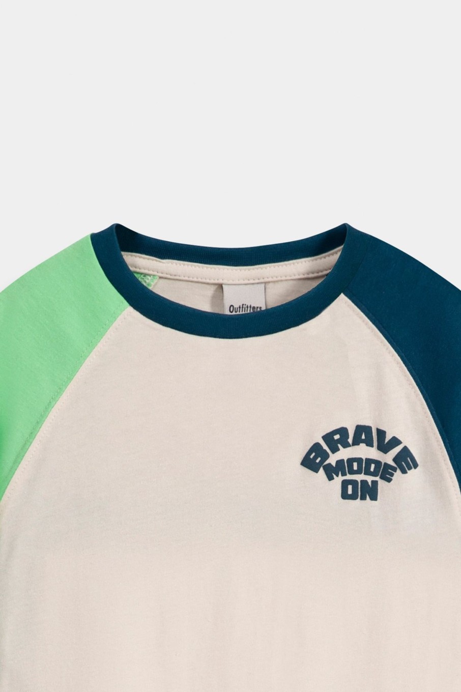 New Contrast Color Raglan T-Shirt T-Shirts