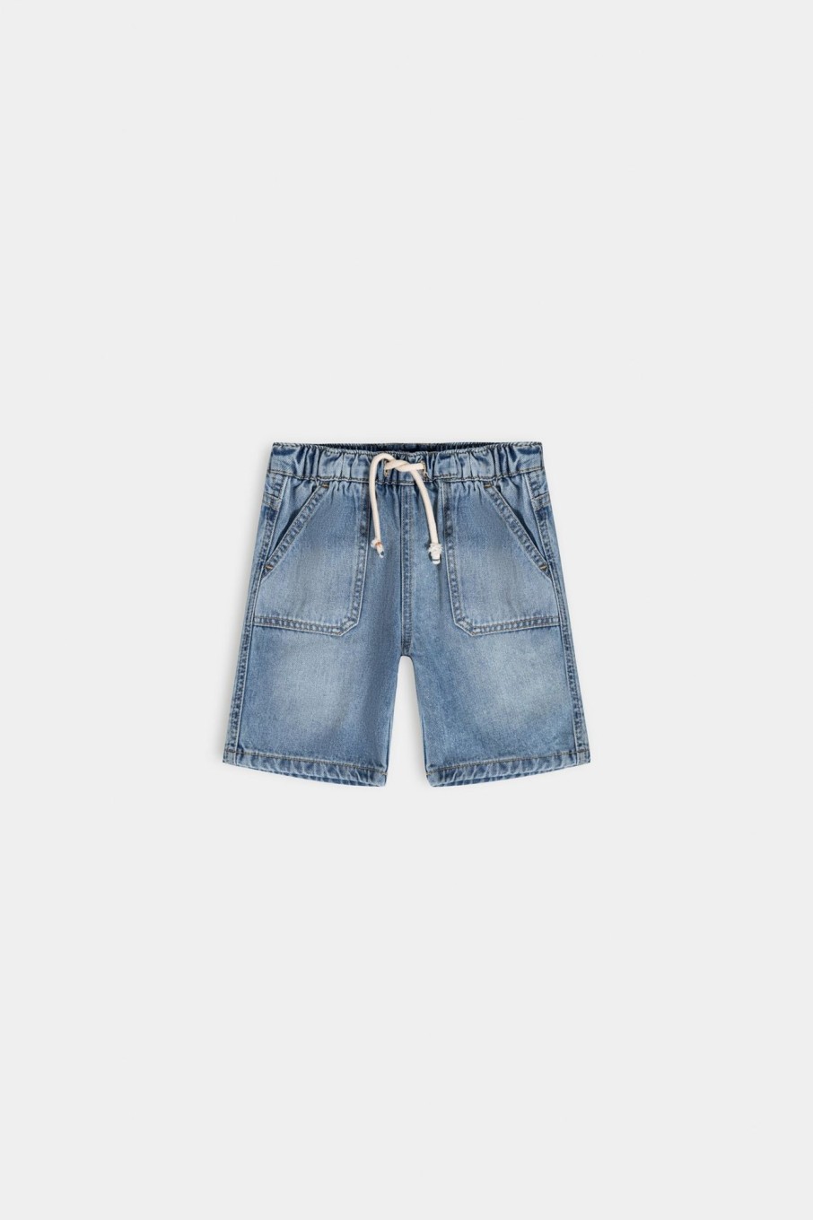 Hot Drawstring Denim Short Shorts