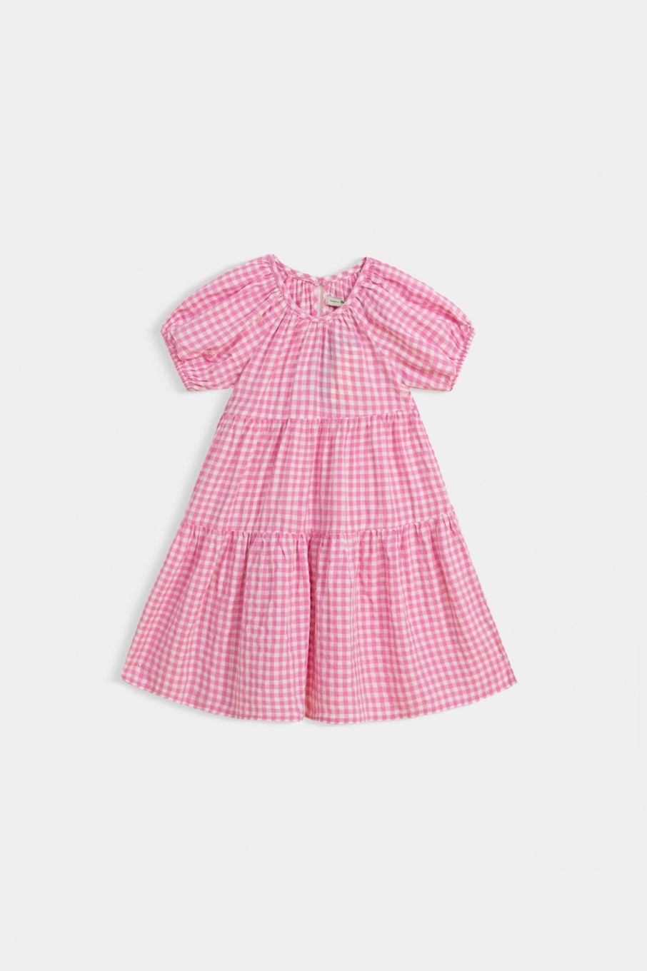 Clearance Yarn Dyed 3 Tier Checkered Dress Dresses I Jumpsuits