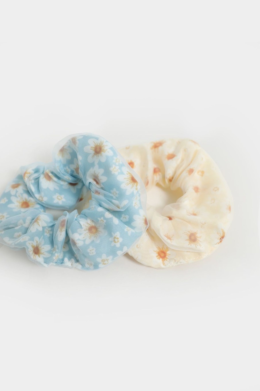 Wholesale Pack Of Floral Scrunchies Jewellery