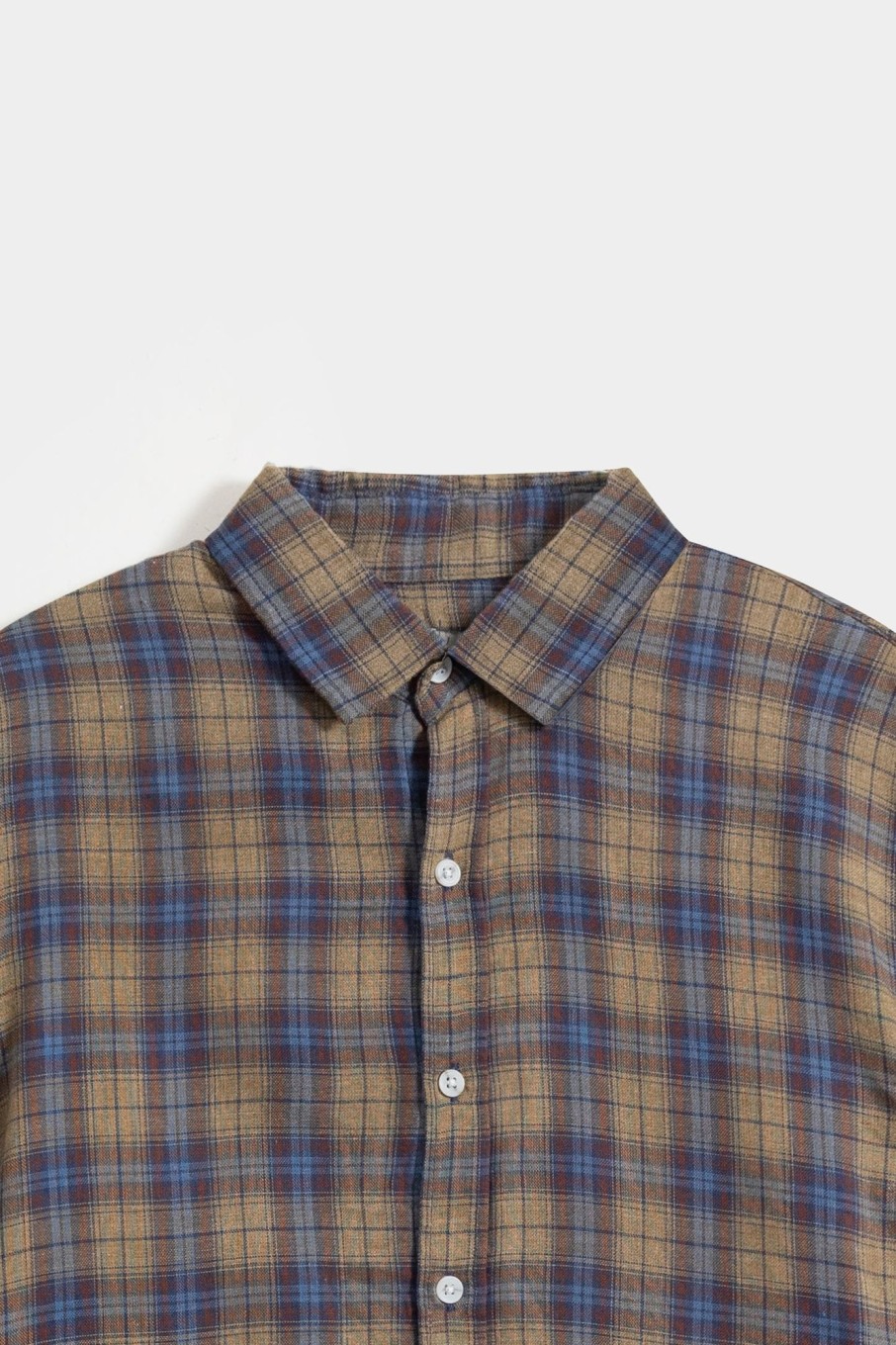 Hot Cotton Checkered Shirt Shirts