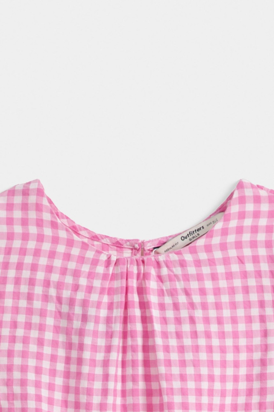 Online Yarn Dyed Checkered Blouse Shirts