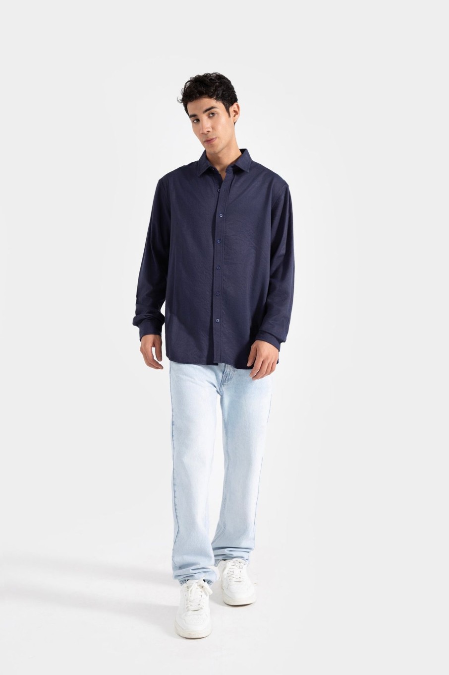 Clearance Basic Button Down Shirt Shirts