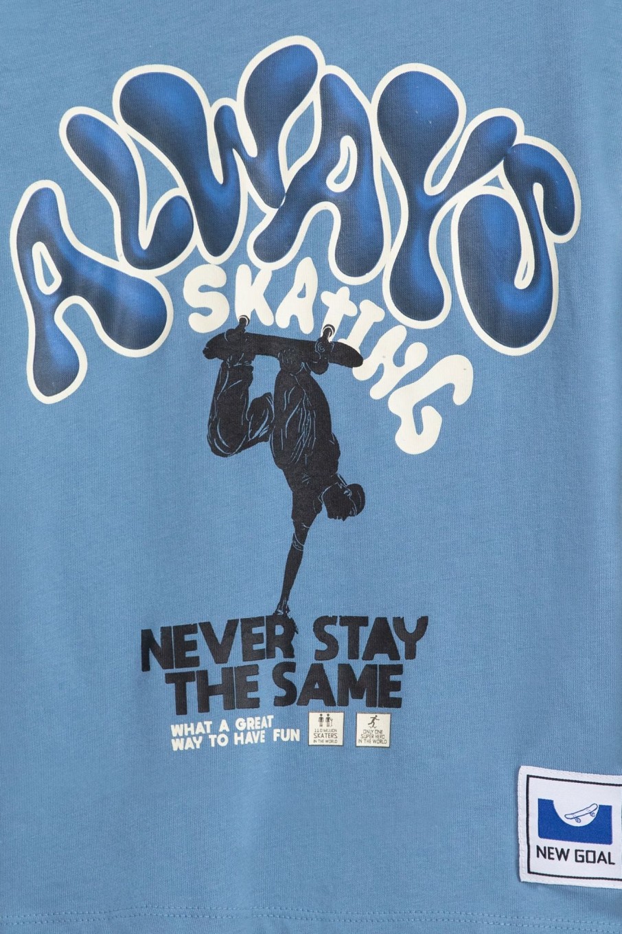 Wholesale Always Skating Graphic T-Shirt T-Shirts