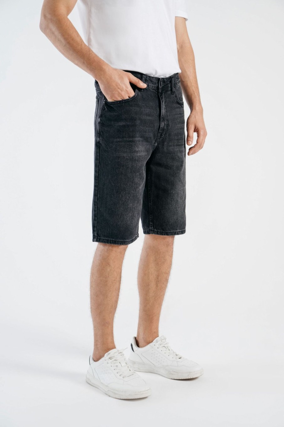 Wholesale Faded Loose Fit Shorts Shorts