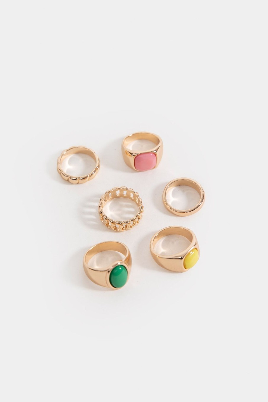 Clearance Pack Of 6 Minimal Rings Accessories