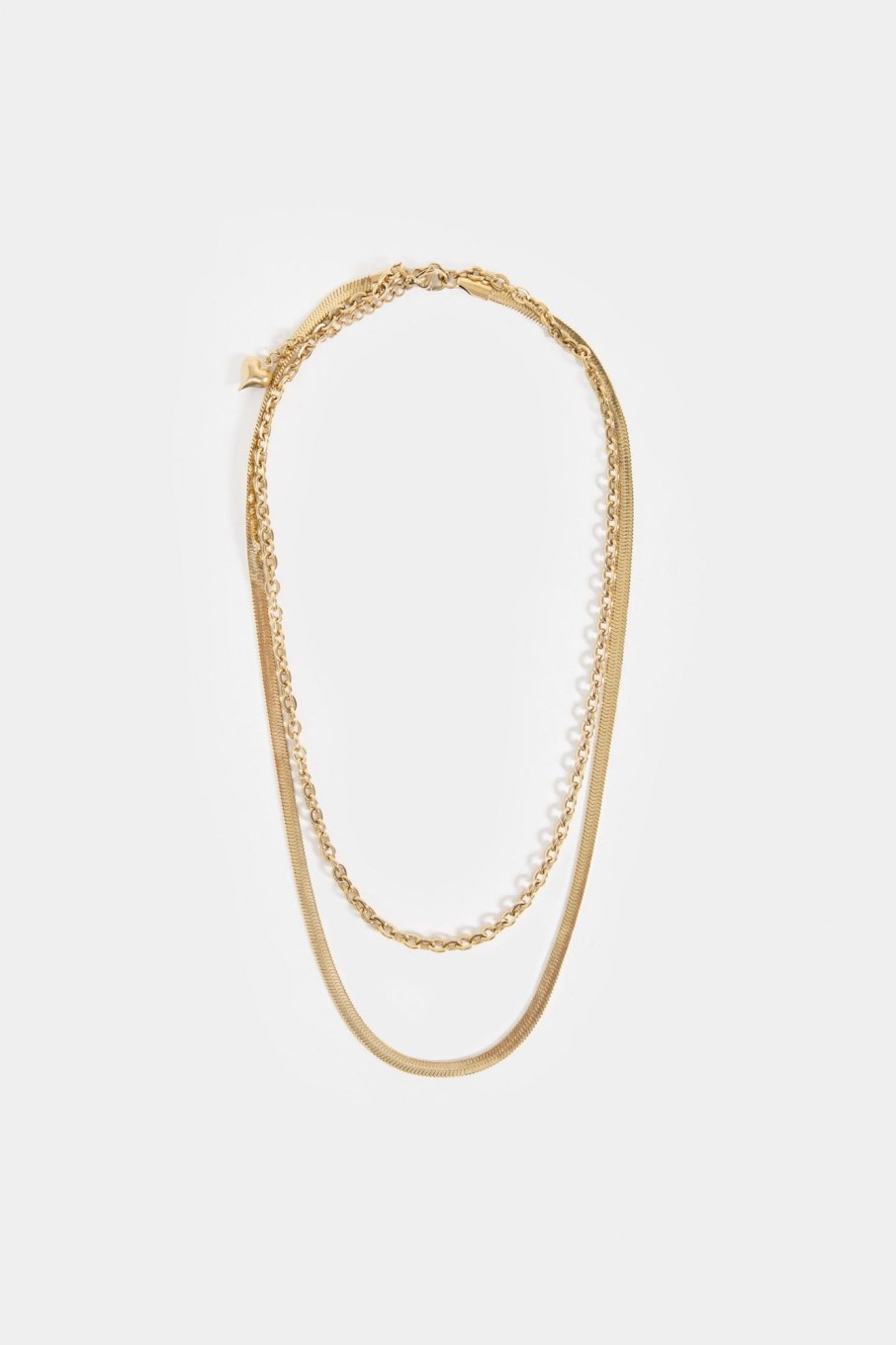 Clearance Double Chain Necklace Jewellery