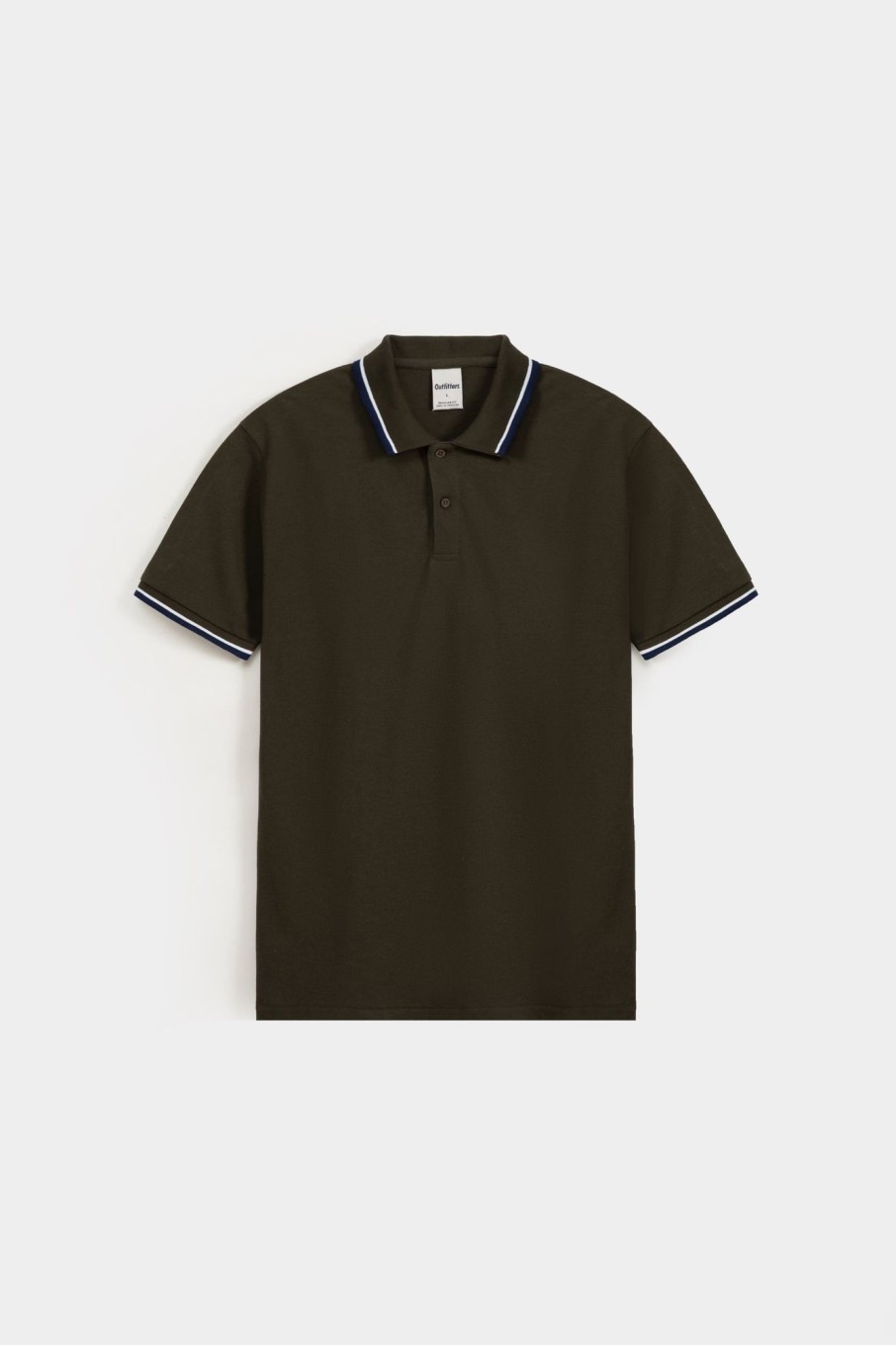 Clearance Polo With Contrast Details Polos