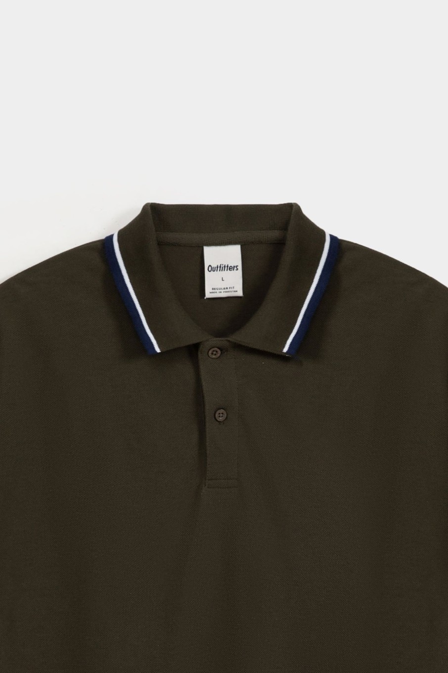 Clearance Polo With Contrast Details Polos