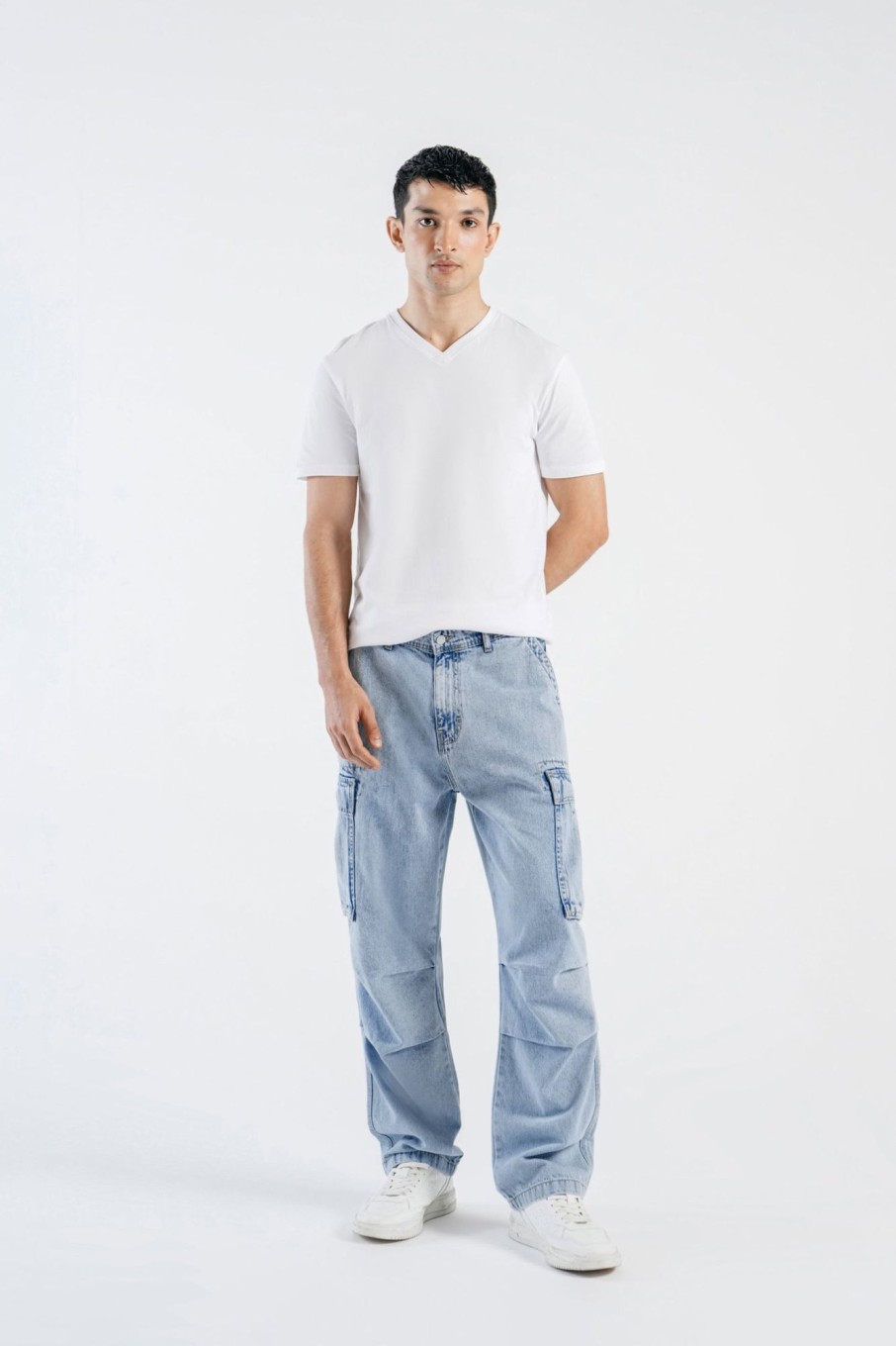 Online Cargo Straight Jeans Jeans