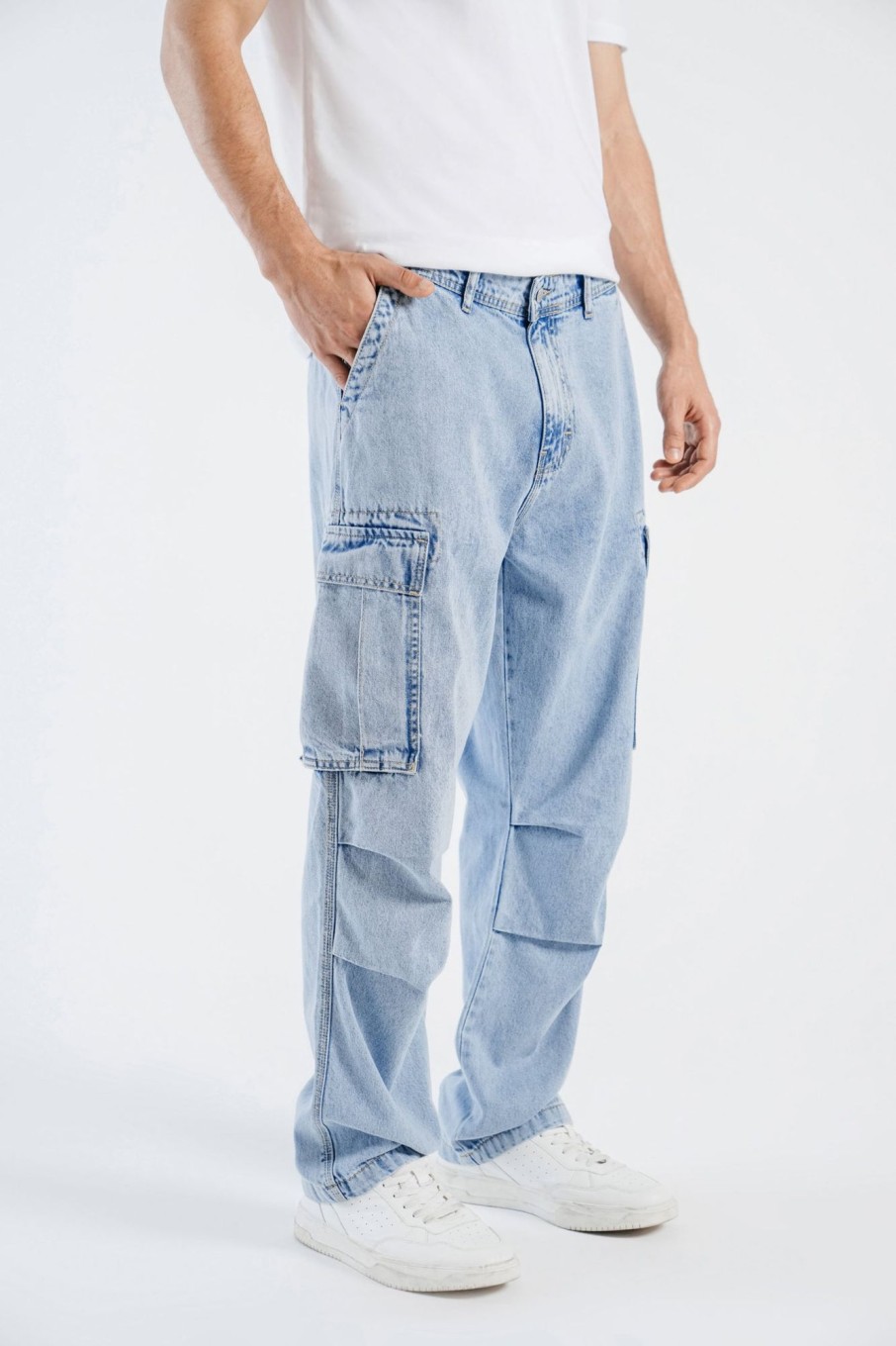 Online Cargo Straight Jeans Jeans